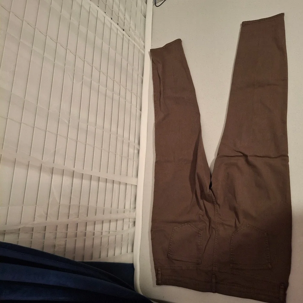 Buffalo David Bitton Womens Brown Skinny Jeans Size 16/36 Tencel‎ Blend